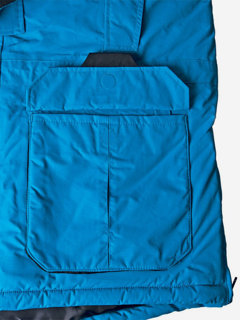 Костюм зимний Alaskan New Polar M синий/черный (куртка+полукомбинезон) для рыбалки и охоты