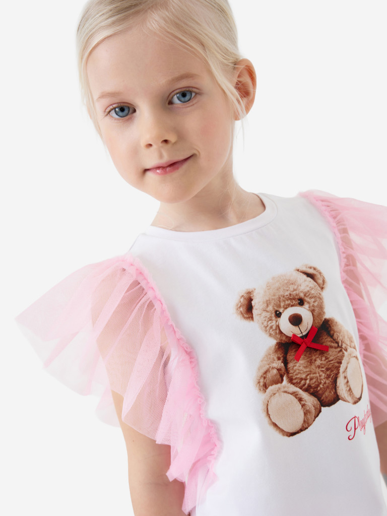 Футболка для девочки PlayToday