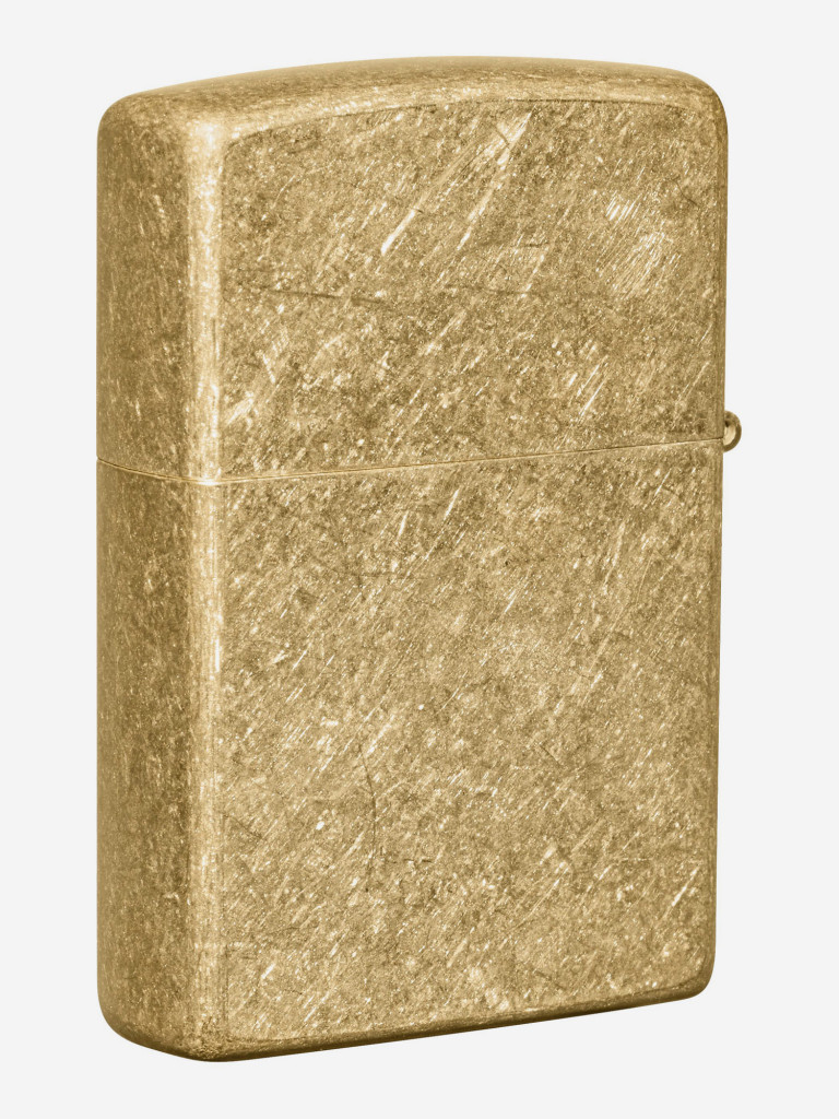 Зажигалка бензиновая ZIPPO 49477 Classic Tumbled Brass