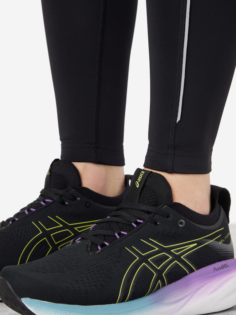 Asics gel kayano 25 women's shoes black/black best sale