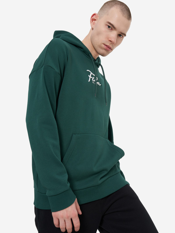 Худи мужское FILA арт. 133214 темно-зеленый цвет — купить за 2999 руб. со скидкой 50 %, отзывы в интернет-магазине Спортмастер