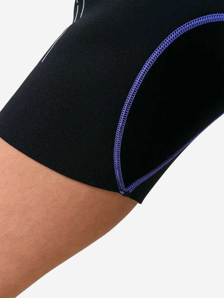 Гидрокостюм короткий женский для дайвинга и подводного плавания SARGAN NERO SHORTY LADY 2 мм