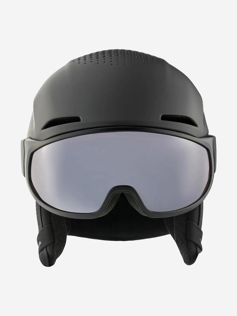 Горнолыжный шлем с визором Alpina Oro Qv Mips Charcoal Metallic