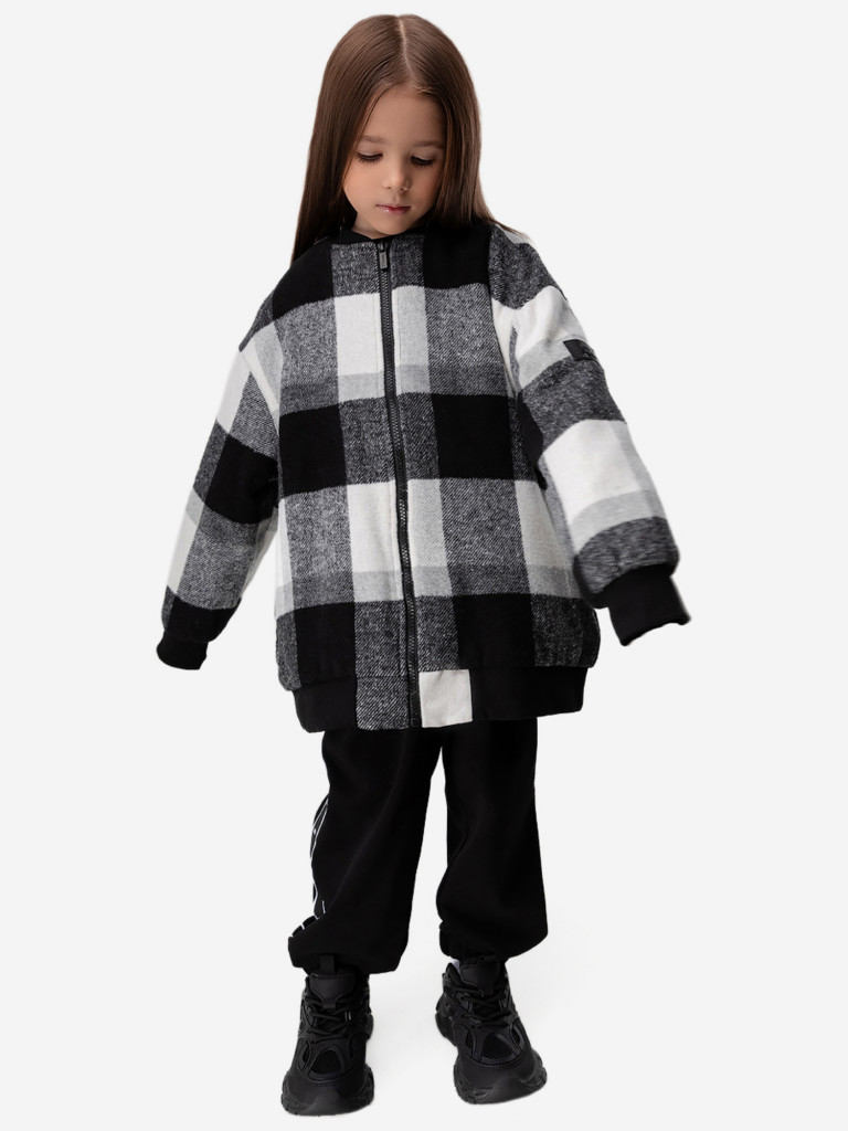 Бомбер в клетку весенний bodo
