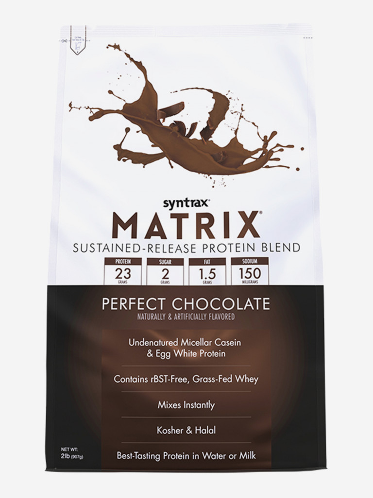 Протеин Syntrax Matrix, 907 г, Шоколадный