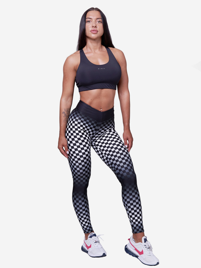Легинсы женские спортивные BARKA, лосины для спорта, тайтсы