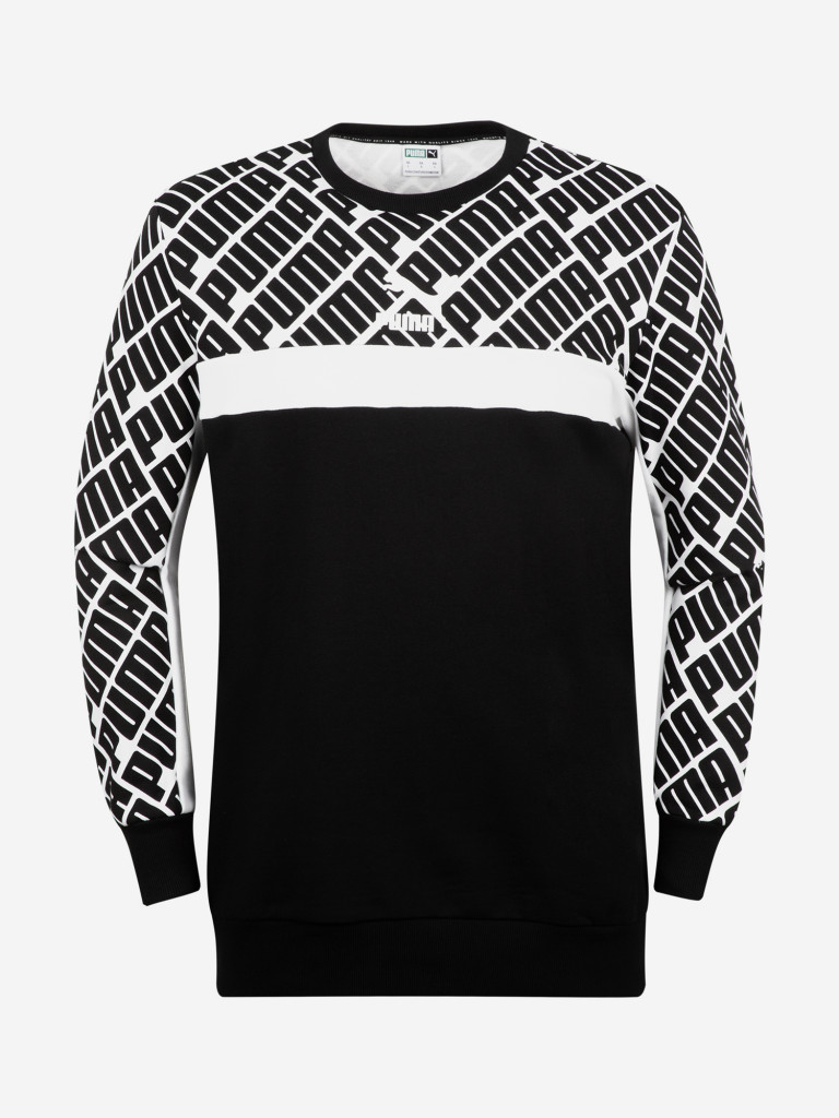 Свитшот мужской PUMA AOP Logo Crew