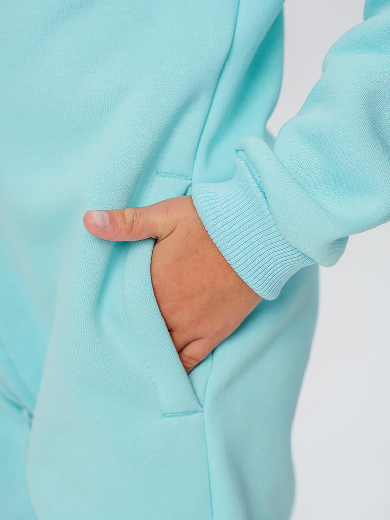 Комбинезон из футера "Мави" с начесом