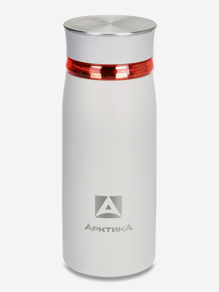 Термокружка Арктика 715 с ситечком 320 мл, белая
