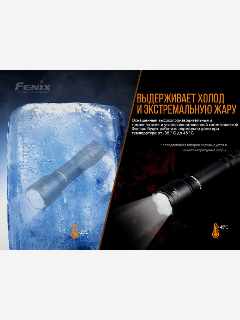 Фонарь Fenix ручной TK06, 800 Лм