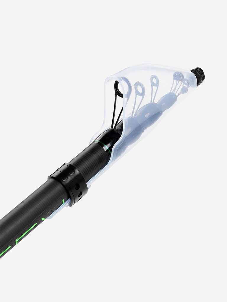 Удилище проводочное Nisus Green Rod с кольцами carbon, 6 м, 15-40 г