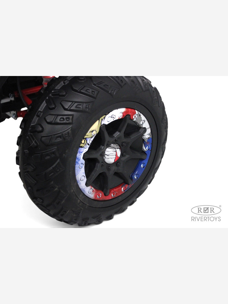 Детский электроквадроцикл RIVERTOYS Z111ZZ русский медведь