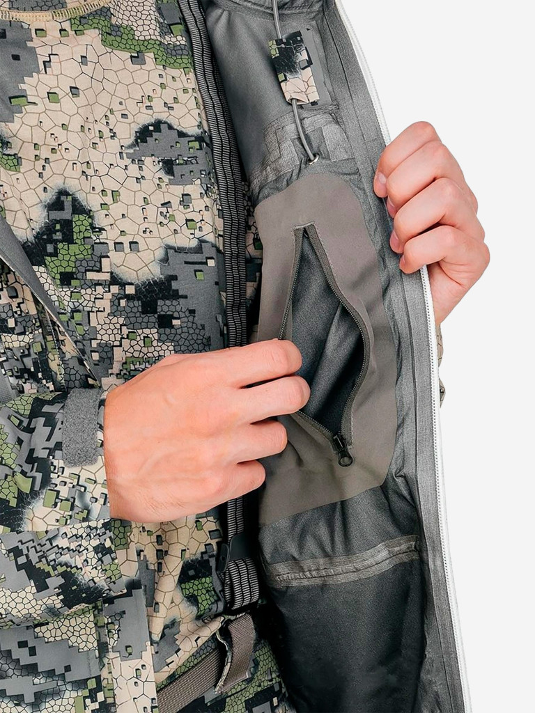 Костюм демисезонный Nisus Phantom (куртка+брюки) для рыбалки и охоты