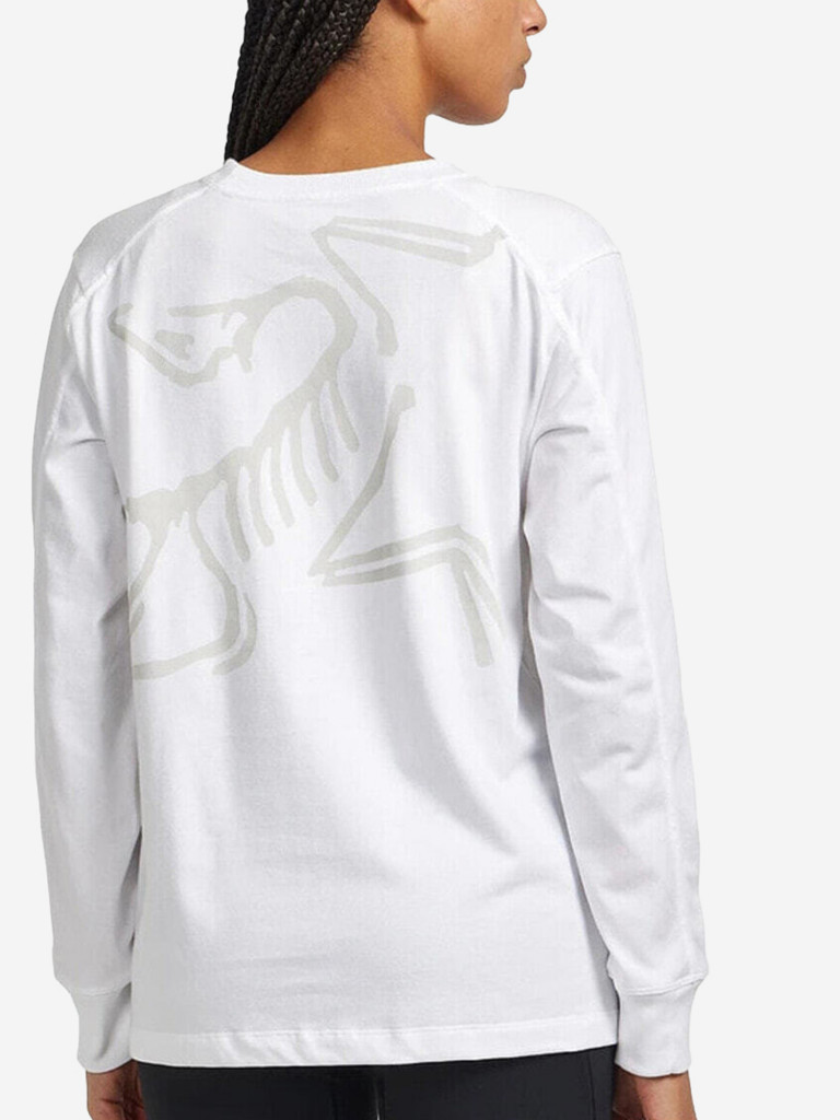 Лонгслив женский Arcteryx Kragg Cotton Bird Crew Neck