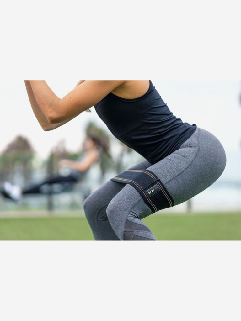 Силовая тканевая лента для фитнеса SKLZ, на бедра, тяжелое сопротивление, 10 х 33 см