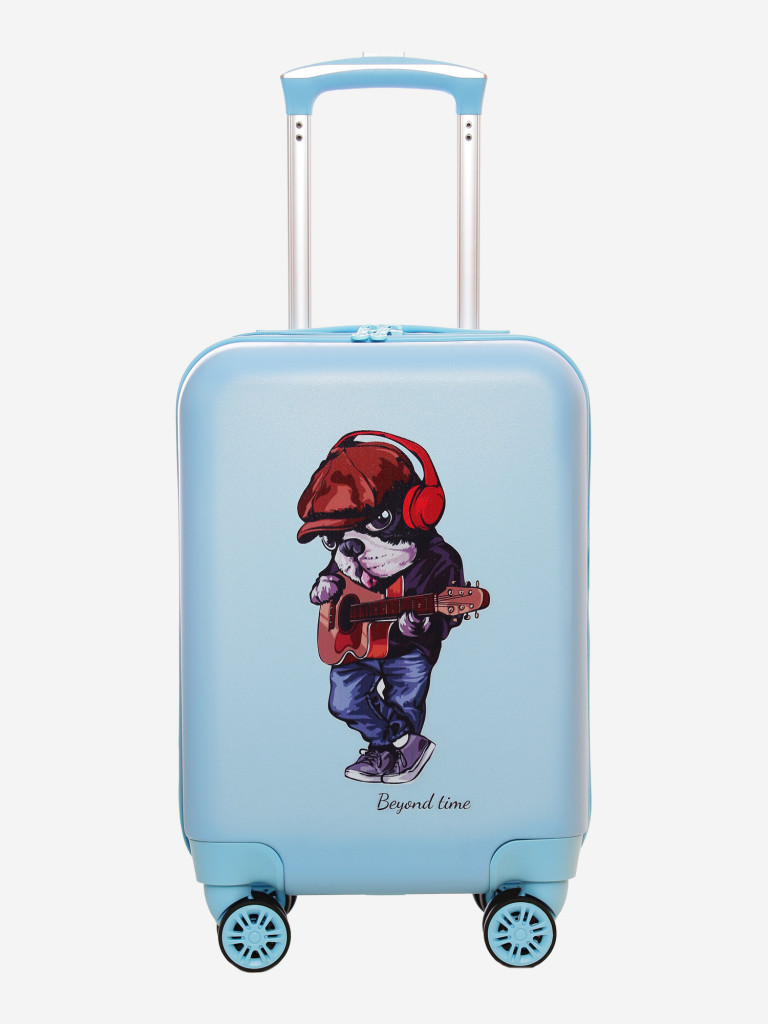 Чемодан детский BEYOND TIME R139 Пес музыкант голубой