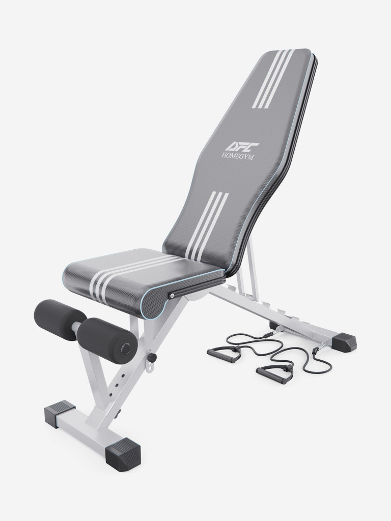 Скамья силовая универсальная DFC с эспандерами DT029