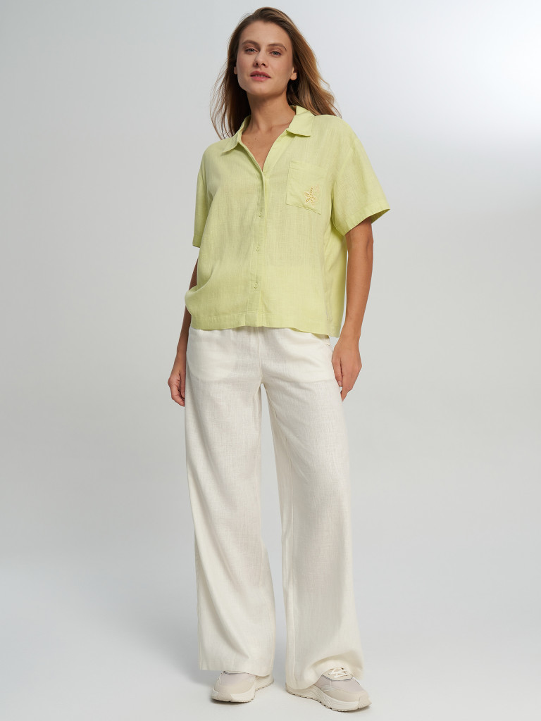 Рубашка с коротким рукавом женская оверсайз Protest