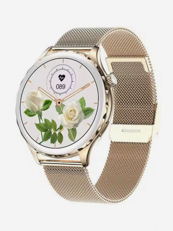 Смарт-часы CheckME Smart CMSAK43GW с хронографом, шагомером, измерением кислорода в крови, фитнес-трекером