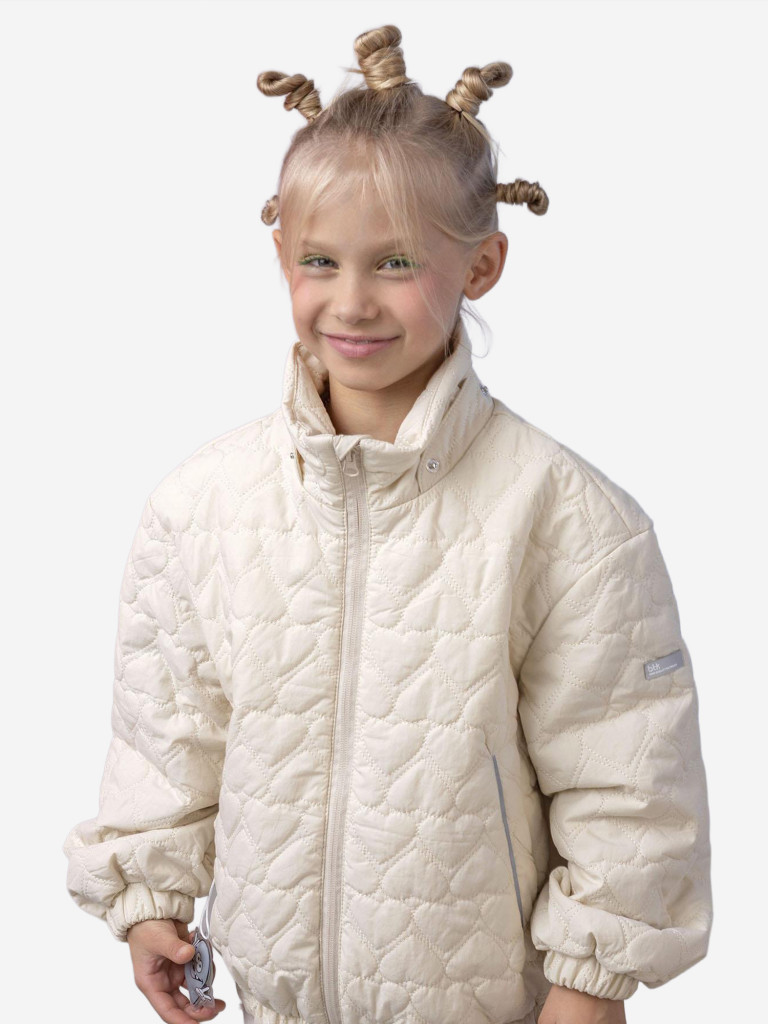 Куртка утепленная для девочки batik Нори бежевый