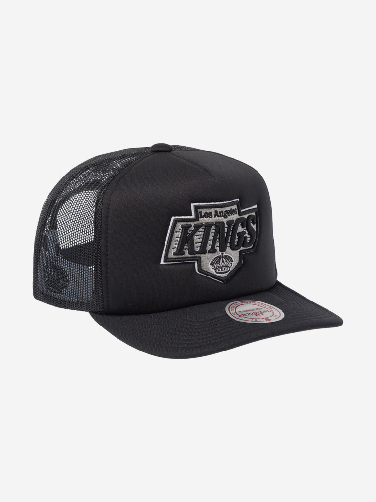 Бейсболка с сеточкой MITCHELL NESS HT11407-LAKBLCK Los Angeles Kings NHL (черный)