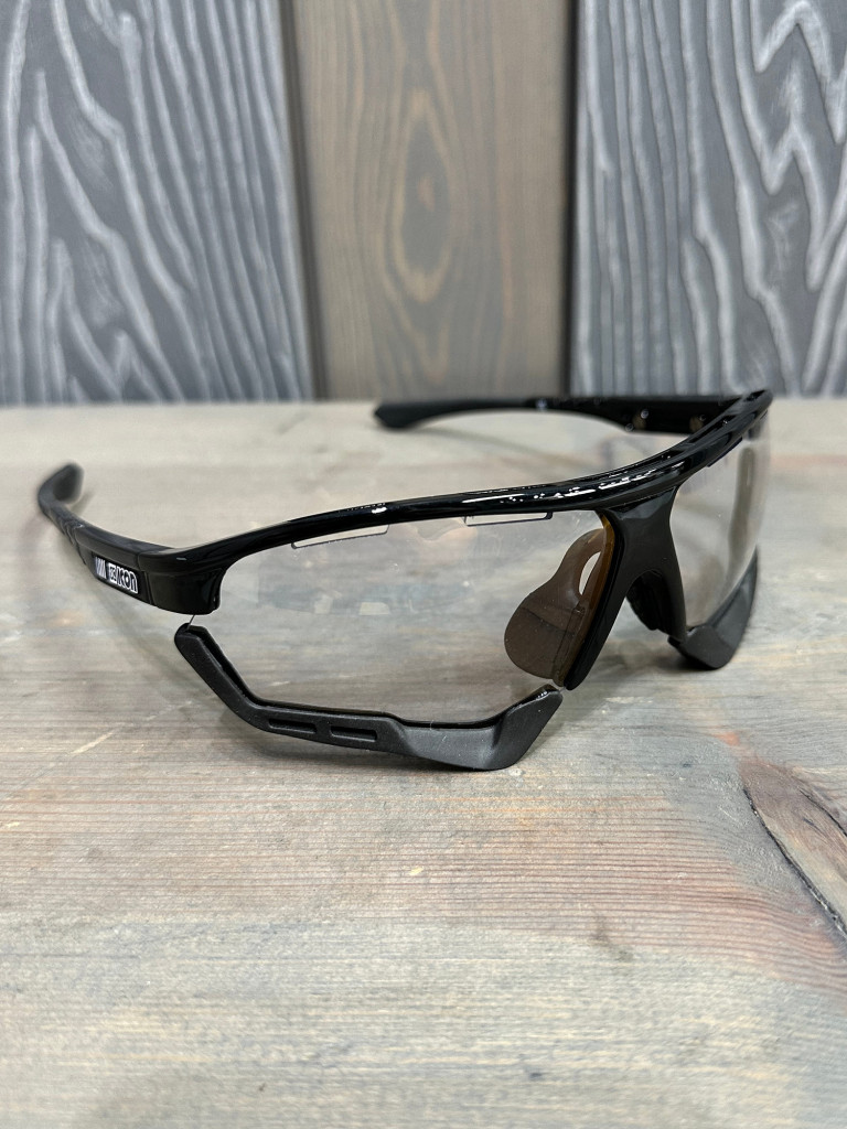 Очки спортивные Scicon AeroComfort оправа Black Gloss линза SCNXT Photochromic Bronze Mirror