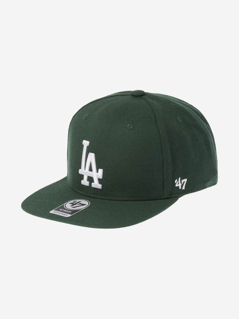 Бейсболка с прямым козырьком 47 BRAND B-NSHOT12WBP-DGA Los Angeles Dodgers MLB