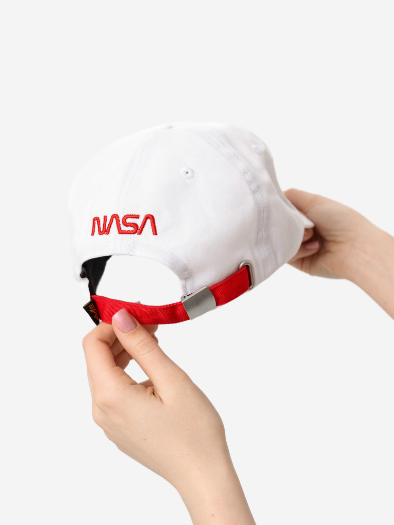 Бейсболка NASA Worm Logo Alpha Industries