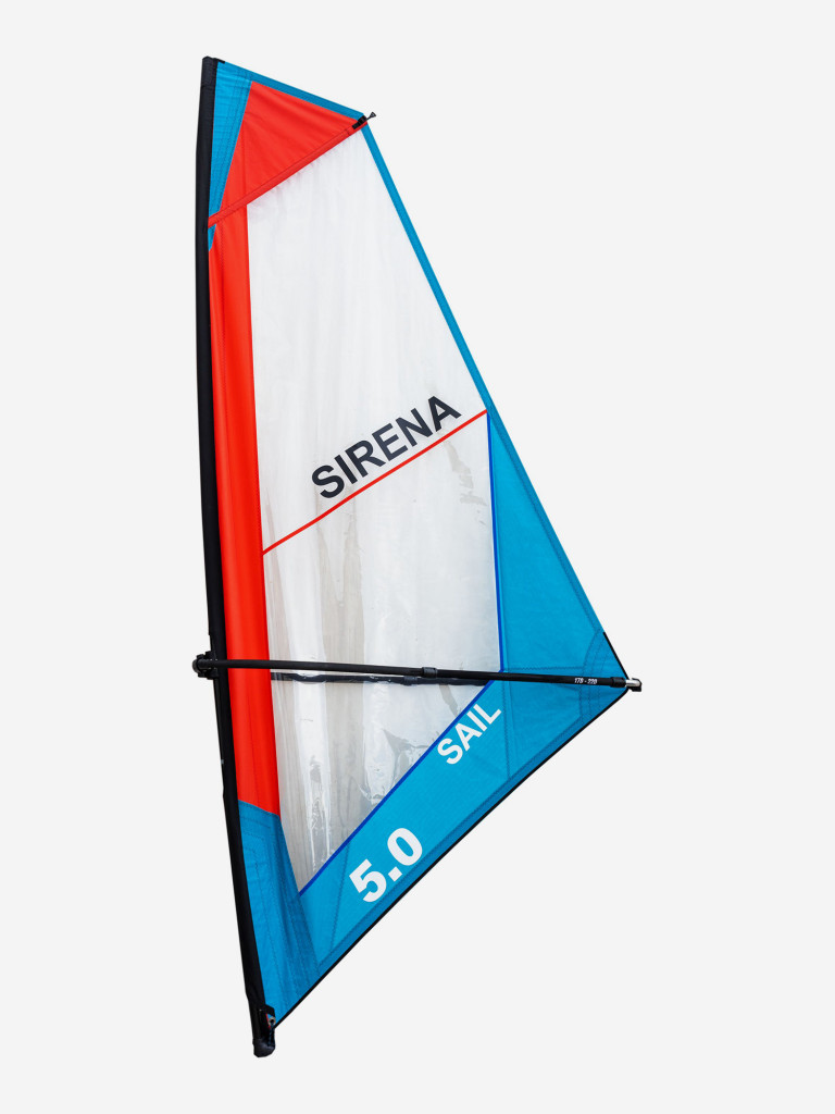 Парус для сапборда Sirena Sail, с креплением и окном, 5 м2