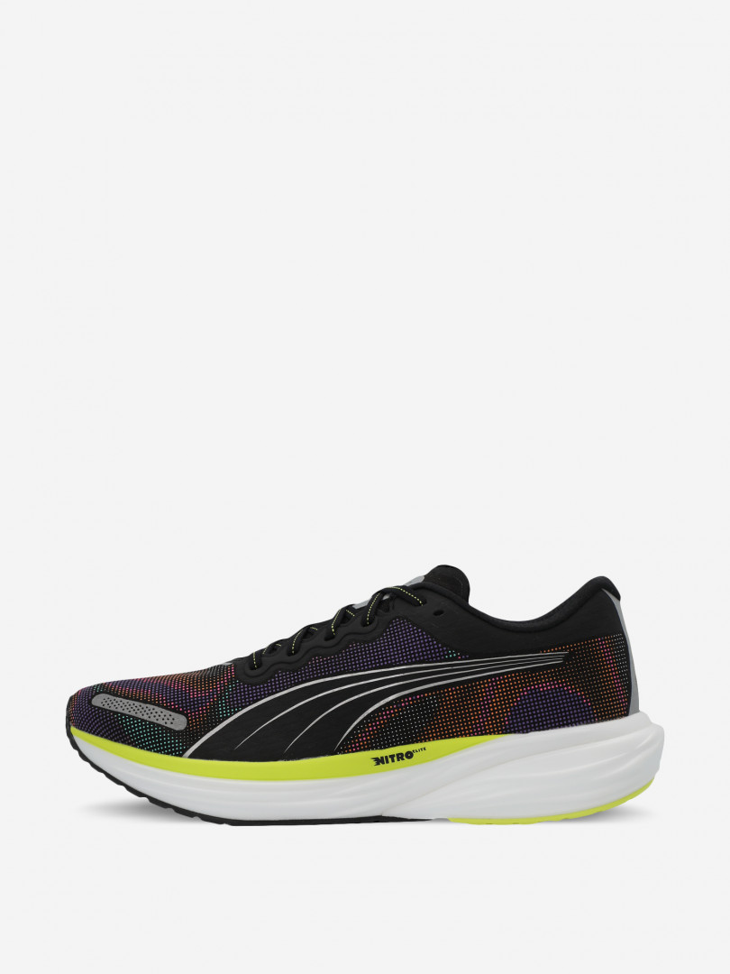 фото Кроссовки мужские puma deviate nitro 2 psychedelic rush, черный