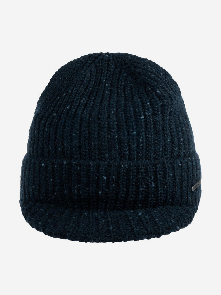 Шапка с козырьком STETSON 8599361 BEANIE WOOL (синий)