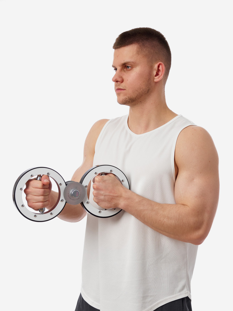 Burn Machine 360 Speed Bag, Бёрн Машина, Спортивный тренажер для бокса, MMA, кроссфита, развития реакции, скорости и мышечной выносливости с регулировкой сопротивления белый
