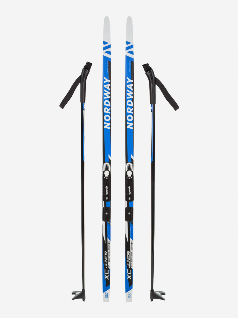 фото Комплект лыжный детский nordway, синий