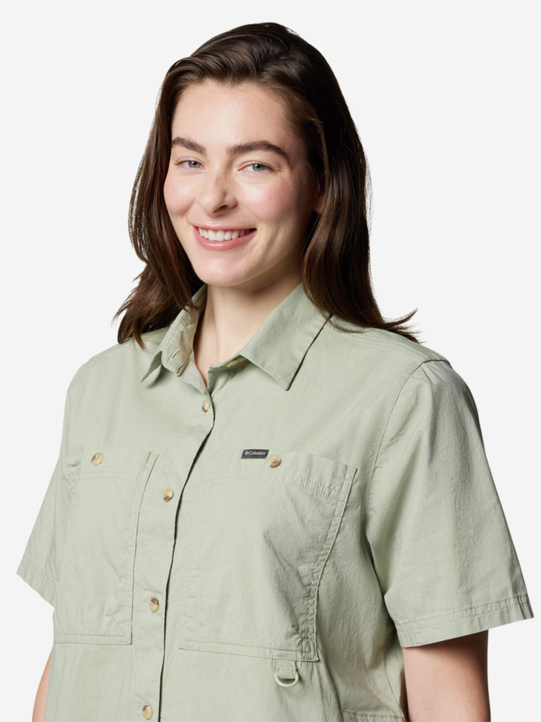 Рубашка с коротким рукавом женская Columbia Brea Falls Woven Ss
