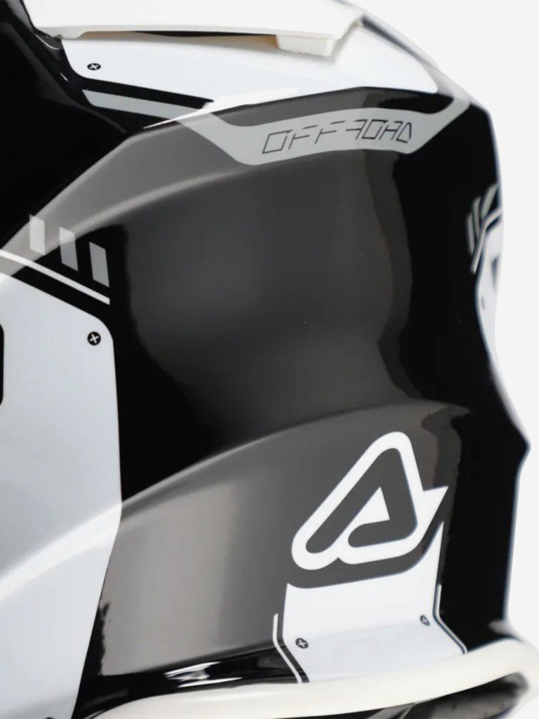 Мотошлем Кроссовый Acerbis X-TRACK 22-06 Black/White 2