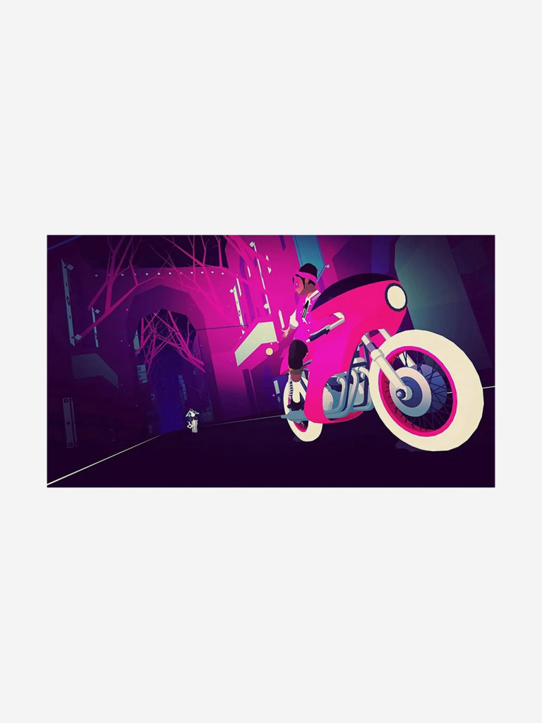 Видеоигра для PlayStation: Sayonara Wild Hearts (Русские субтитры)