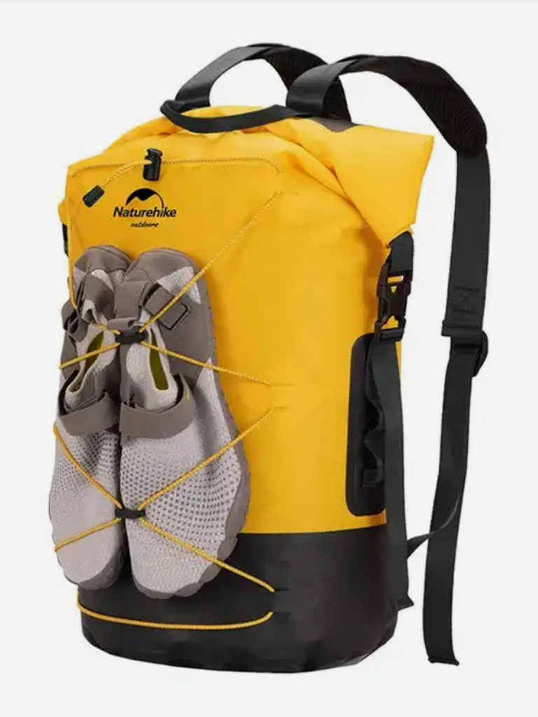 Рюкзак туристический Naturehike 20 л, ПВХ, желтый