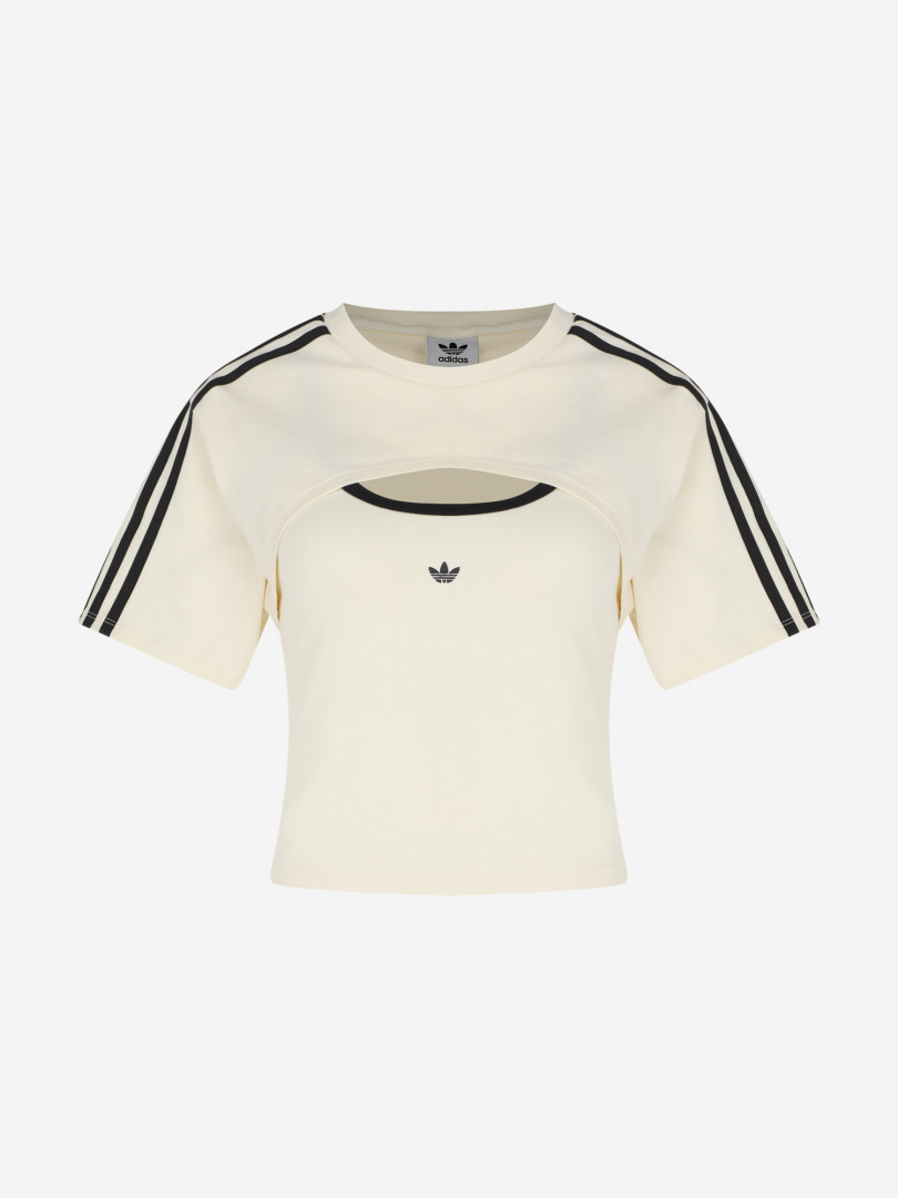 Футболка женская adidas Бежевый 6999₽