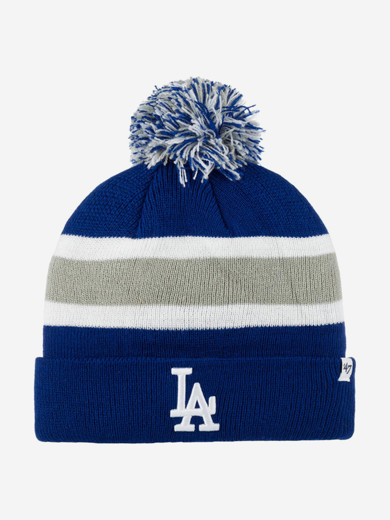 Шапка с помпоном 47 BRAND B-BRKAW12ACE Los Angeles Dodgers MLB (синий)