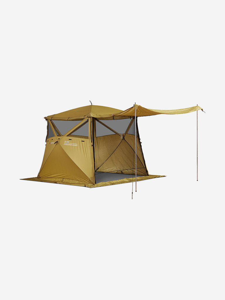 Кухня-шатер HIGASHI Pyramid Camp Olive