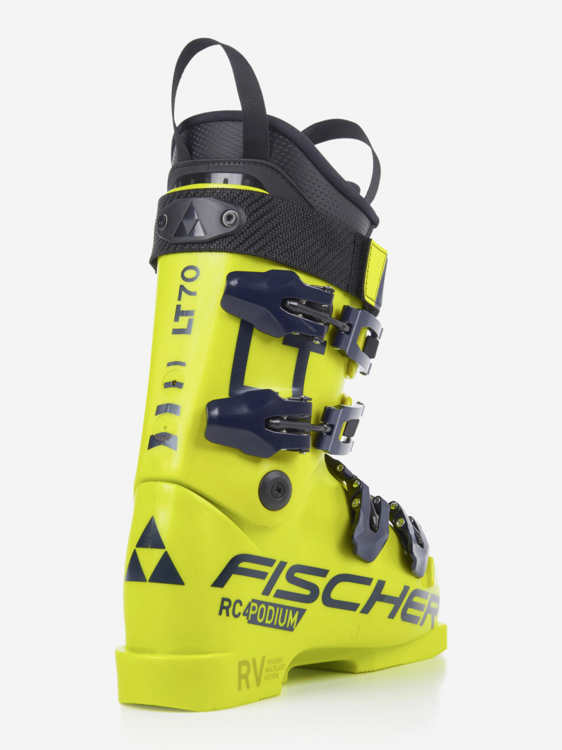 фото Ботинки горнолыжные детские fischer rc4 podium lt 70, желтый
