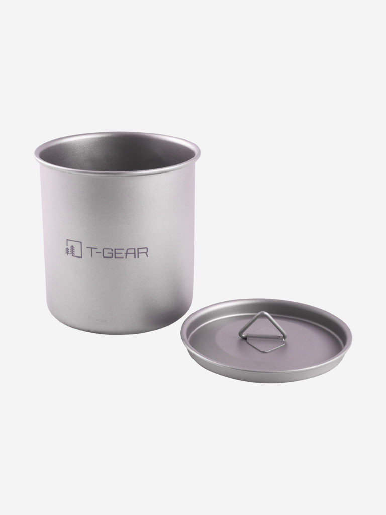Кружкa с крышкой титановая T-Gear Titanium Mug With Lid 400