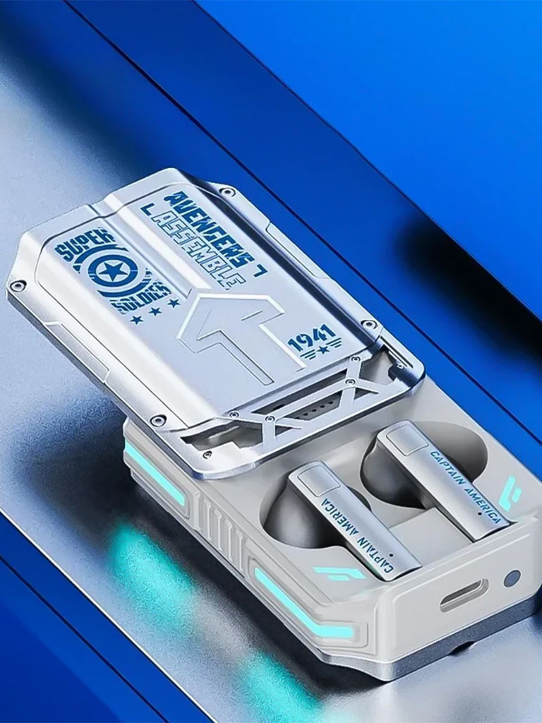 Беспроводные наушники TWS Marvel Капитан Америка