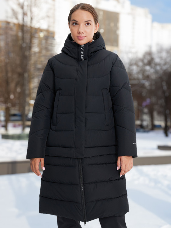 Пальто утепленное для девочек Northland