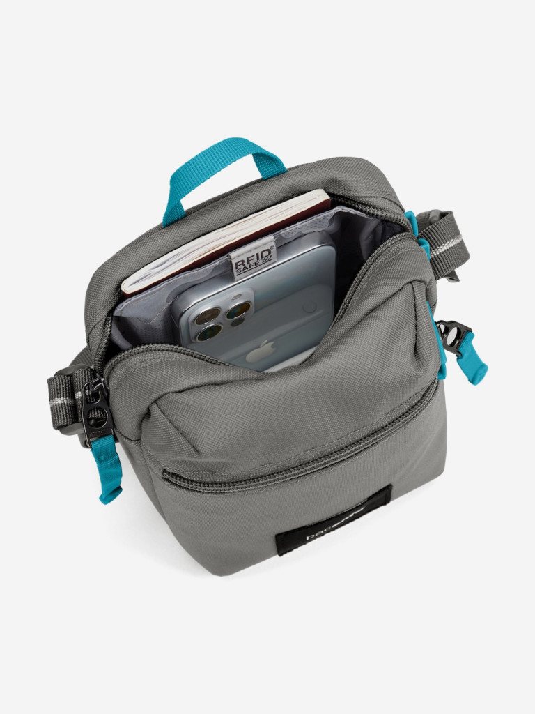 Сумка антивор Pacsafe GO Micro Crossbody, Stone, 1,5 л.