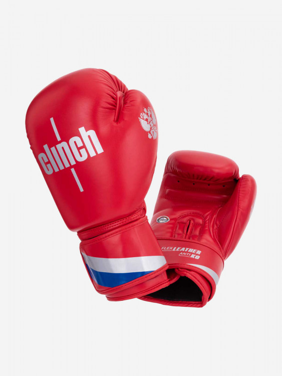 Перчатки боксерские Clinch Olimp красные