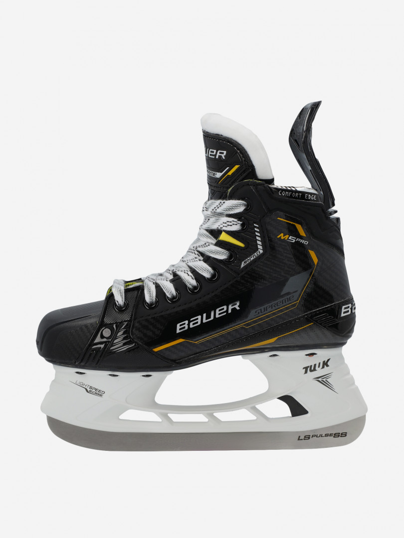 Купить Коньки хоккейные детские Bauer Supreme M5 Pro Skate JR, Черный  167c0408 со скидкой и кэшбэком в интернет-магазине florcom.ru