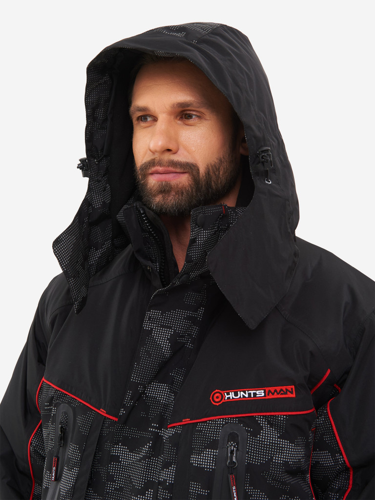 Костюм мужской зимний Huntsman Siberia Reflect ветровлагозащитный, ткань Reflex Membrane