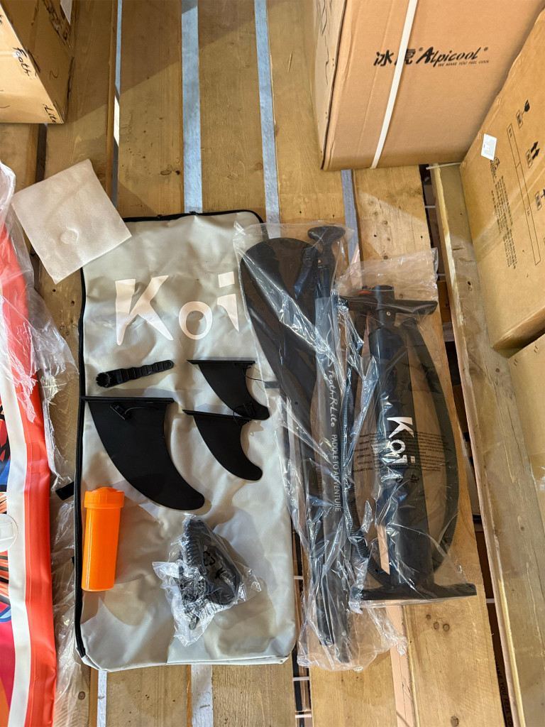 SUP-доска Funwater KOI 01E-S 350*84*15,полный комплект