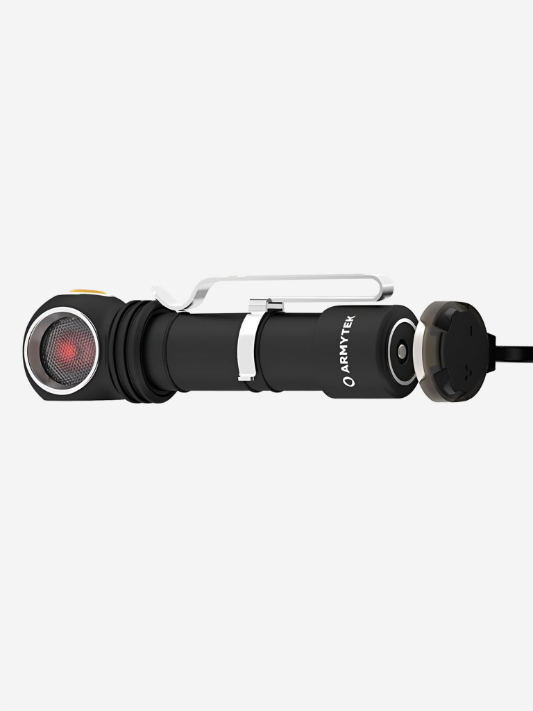 Фонарь налобный Armytek Wizard C2 WR Magnet Usb, теплый свет